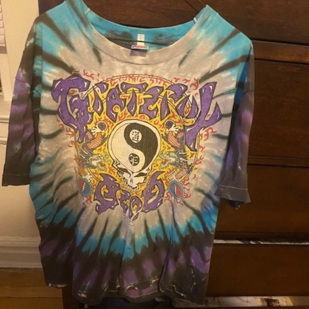 Grateful Dead Chinese New Years XL Shirt 1991Concert Oakland Coliseum Vintage